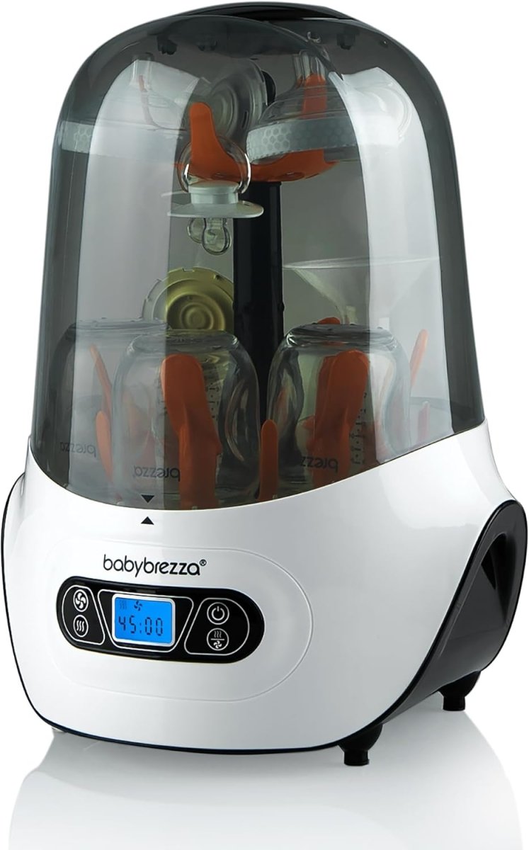 Baby Brezza Baby Bottle Sterilizer and Dryer Machine – Electric Steam Sterilization - Universal Fit - Pacifiers, Glass, Plastic, and Newborn Feeding Bottles - LittleTreasures