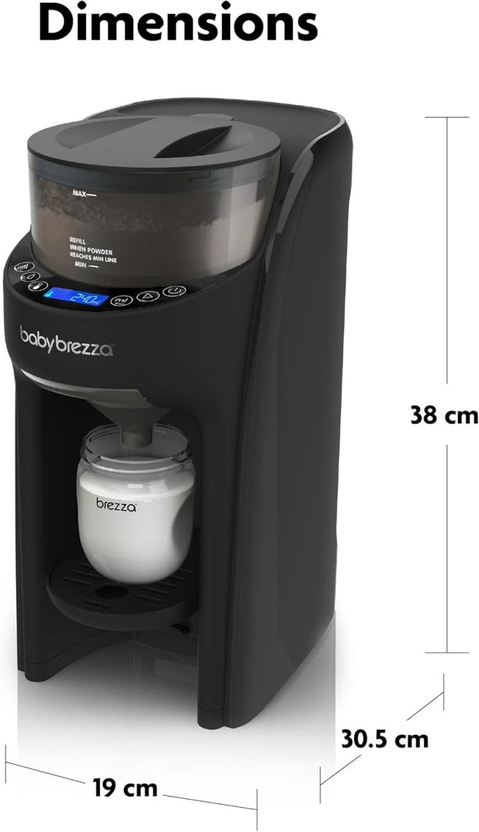 Baby Brezza Formula Pro Advanced Formula Dispenser Machine - Automatically Mix A Warm Formula Bottle Instantly - Easily Make Bottle With Automatic Powder Blending, White - LittleTreasures