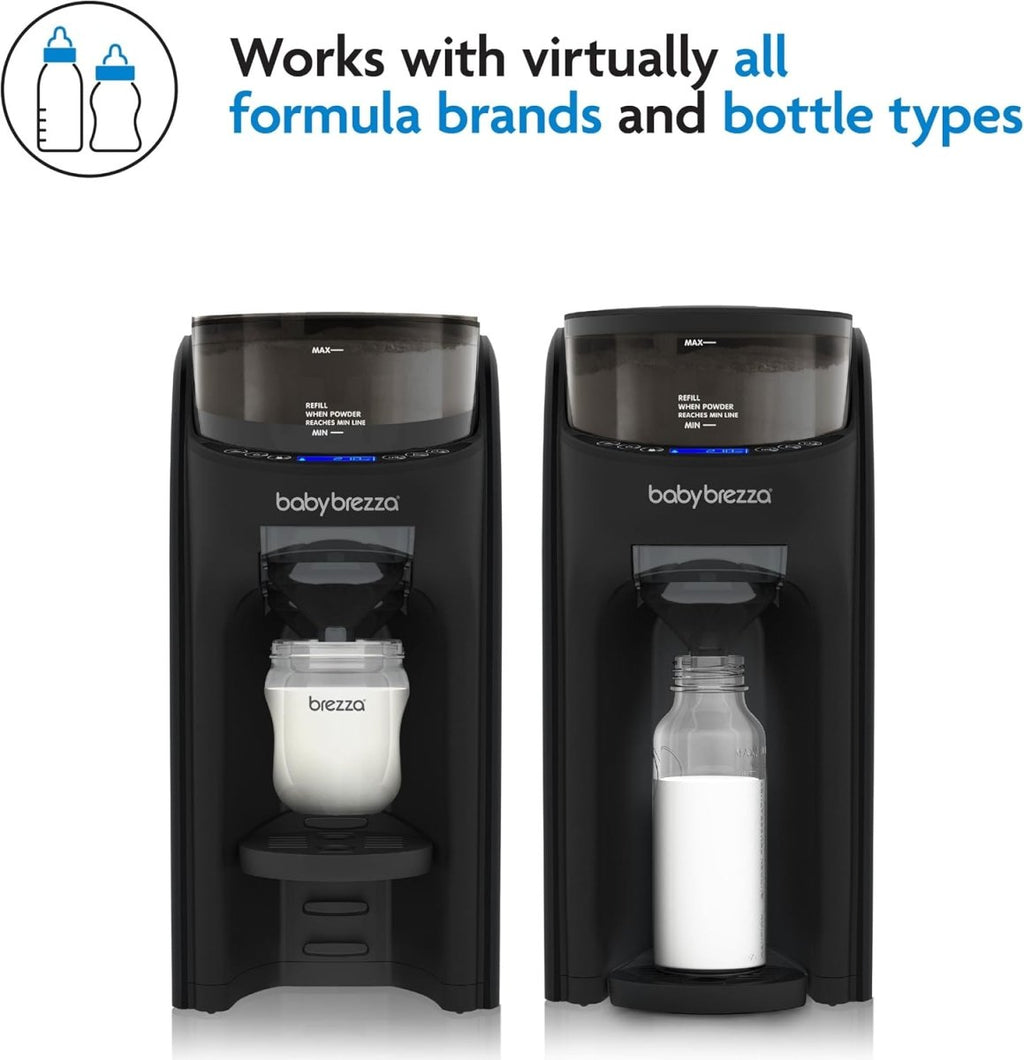 Baby Brezza Formula Pro Advanced Formula Dispenser Machine - Automatically Mix A Warm Formula Bottle Instantly - Easily Make Bottle With Automatic Powder Blending, White - LittleTreasures