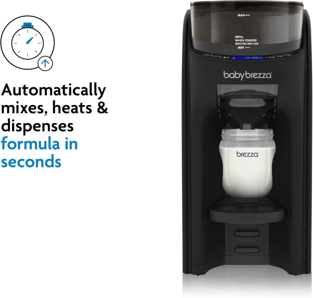 Baby Brezza Formula Pro Advanced Formula Dispenser Machine - Automatically Mix A Warm Formula Bottle Instantly - Easily Make Bottle With Automatic Powder Blending, White - LittleTreasures
