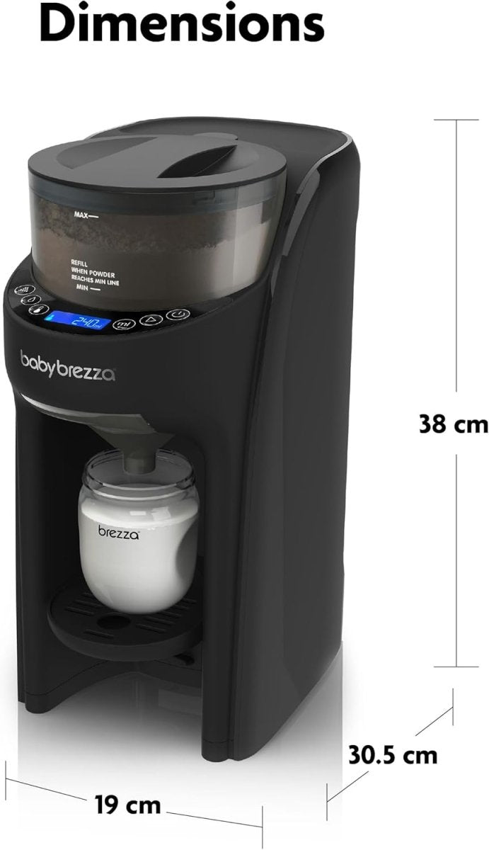 Baby Brezza Formula Pro Advanced Formula Dispenser Machine - Automatically Mix A Warm Formula Bottle Instantly - Easily Make Bottle With Automatic Powder Blending, White - LittleTreasures