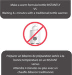 Baby Brezza Instant Warmer - Instantly Dispense Warm Water at Perfect Baby Bottle Temperature - Traditional Baby Bottle Warmer Replacement - Fast Baby Formula Bottles 24/7 - 3 Temperatures - LittleTreasures