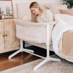 Baby Delight™ Serenity Bedside Bassinet - Adjustable & Cozy - LittleTreasures