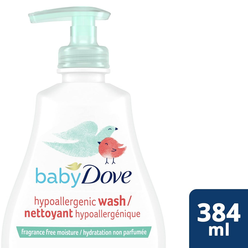 Baby Dove Tip to Toe Baby Wash Sensitive Moisture hypoallergenic and fragrance free 591 ml - LittleTreasures