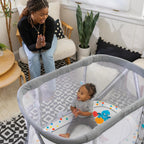 Baby Einstein Kick & Snooze 3 - in - 1 Music & Learning Playard - LittleTreasures