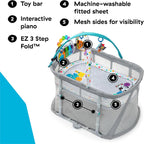 Baby Einstein Kick & Snooze 3 - in - 1 Music & Learning Playard - LittleTreasures