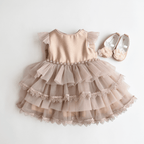 Baby Eva's Frilly Dress - LittleTreasures