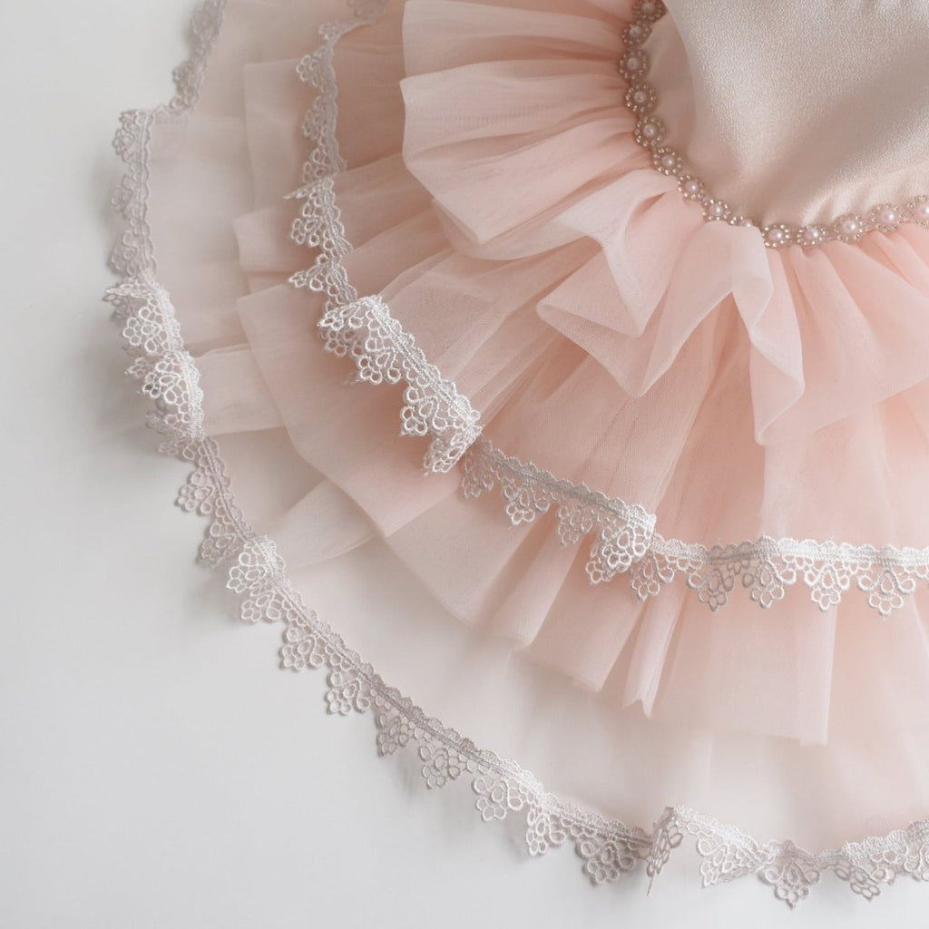 Baby Eva's Frilly Dress - LittleTreasures