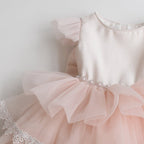 Baby Eva's Frilly Dress - LittleTreasures