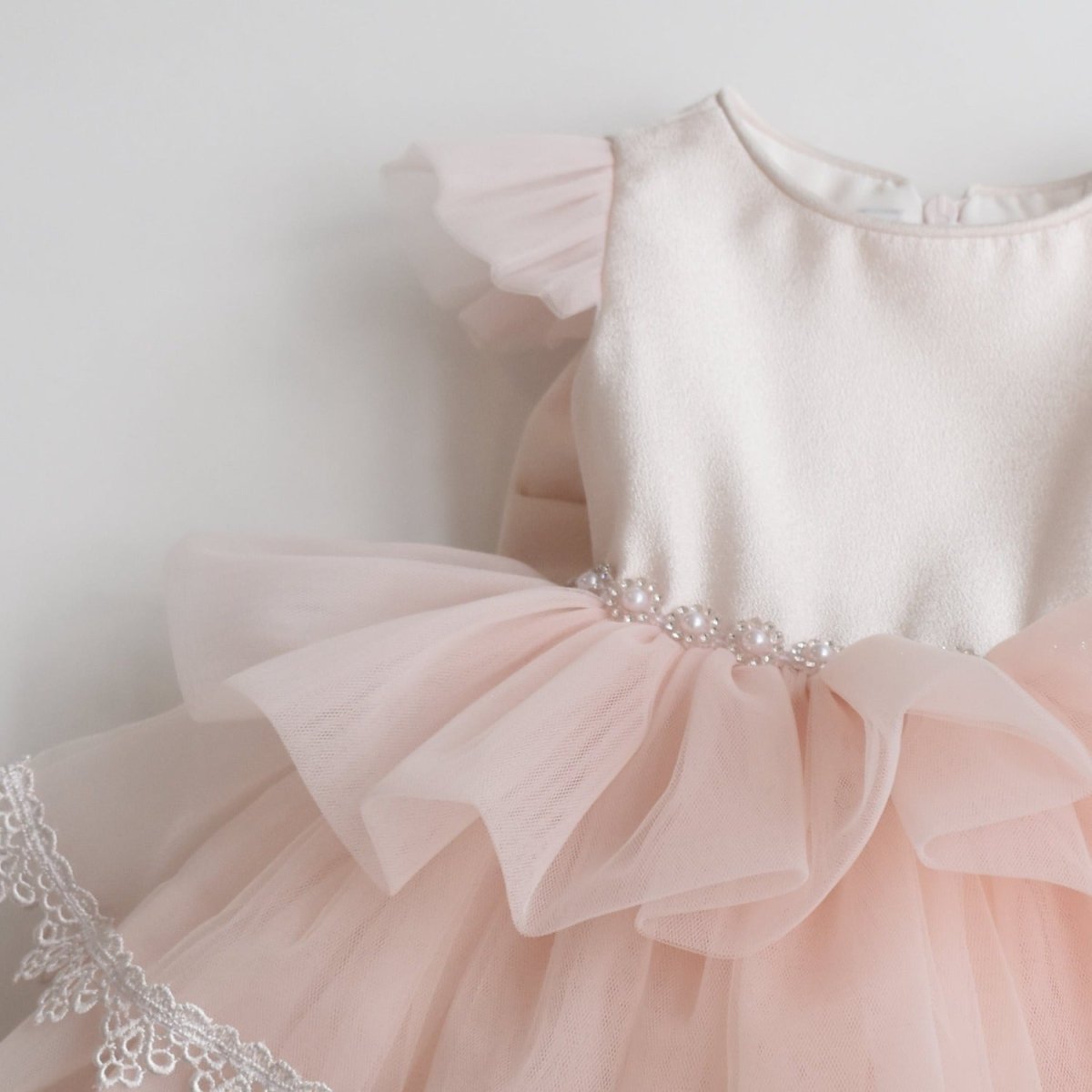 Baby Eva's Frilly Dress - LittleTreasures