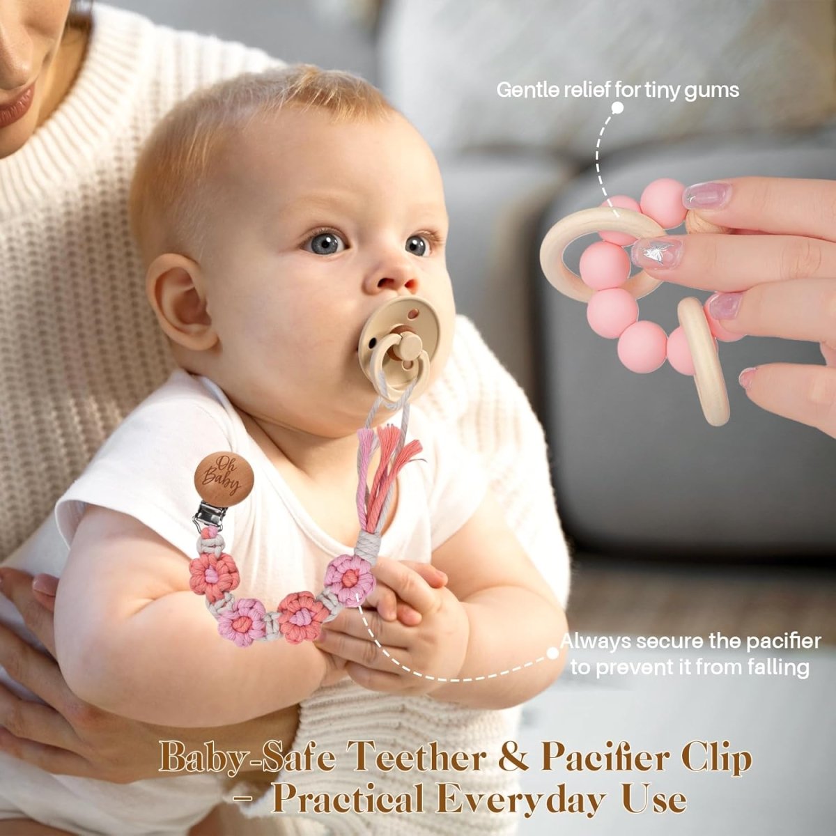 Baby Girl Gift Basket | 9 PCS Pink Welcome Home Newborn Baby Girl Gift Set with Dress, Headband | Newborn Essentials with Socks, Storage Basket | Baby Shower Gift for Girls - LittleTreasures