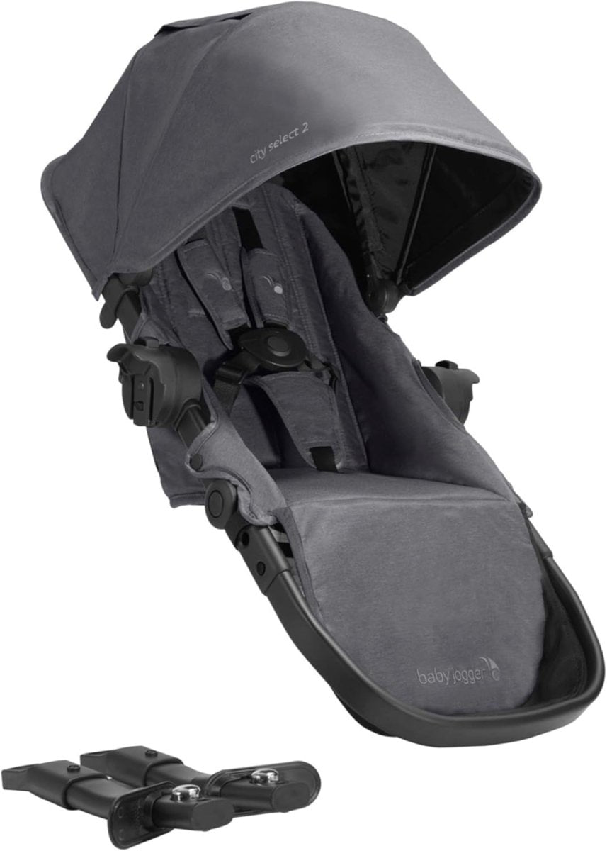 Baby Jogger City Select 2 Second Seat Kit, Radiant Slate - LittleTreasures