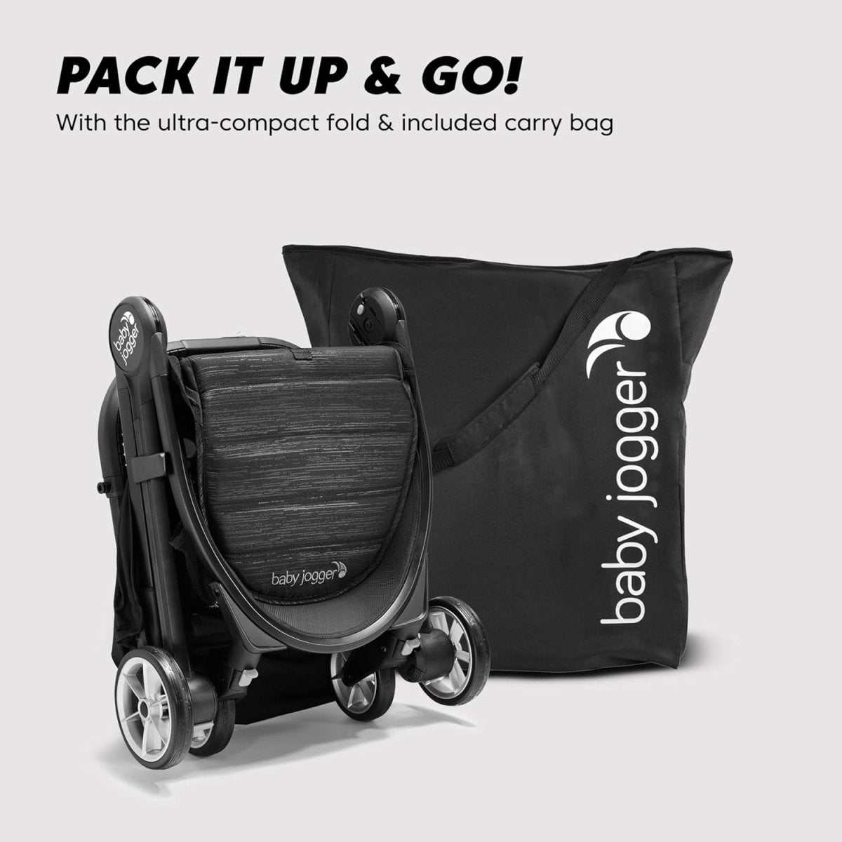 Baby Jogger City Tour 2 Single Stroller, Jet - LittleTreasures