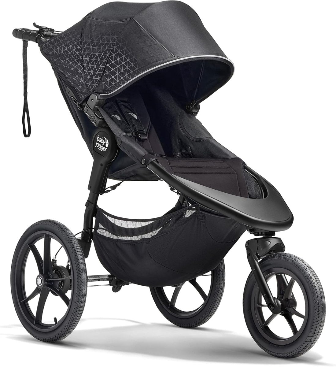 Baby Jogger Summit X3 Jogging Stroller, Midnight Black - LittleTreasures