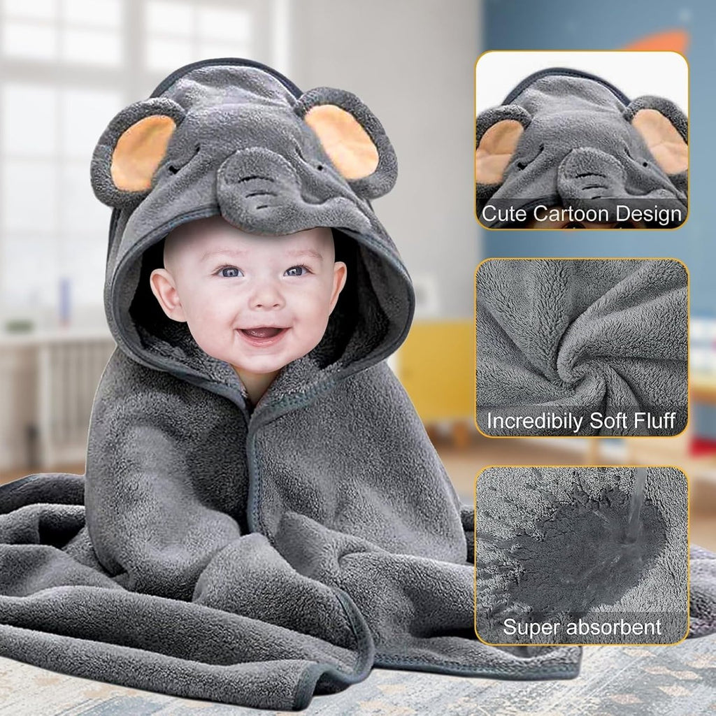 Baby Shower Gifts, Baby Boy Girl Gift Box Set Newborn Baby Blanket , Newborn Lovey Security Blanket, Baby Wooden Rattle Toy, New Born clothes Bibs Socks - LittleTreasures