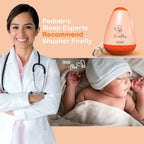 baby Shusher Firefly Soother for Crying Infants with Nightlight - White Noise Sound Machine, Sleep Aid for Newborns, Crib Essentials, USB Rechargeable - 1 Count - LittleTreasures