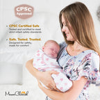 Baby Swaddle Sack, Organic Swaddle Blanket, Newborn Swaddle Sleep Sacks, Adjustable Infant Swaddle Wrap, Easy Swaddles for Boy Girl 0 - 3 Month, Baby Essentials, Nursery Swaddling, 3 - Pack, Grey - LittleTreasures