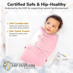 Baby Swaddle Sack, Organic Swaddle Blanket, Newborn Swaddle Sleep Sacks, Adjustable Infant Swaddle Wrap, Easy Swaddles for Boy Girl 0 - 3 Month, Baby Essentials, Nursery Swaddling, 3 - Pack, Grey - LittleTreasures