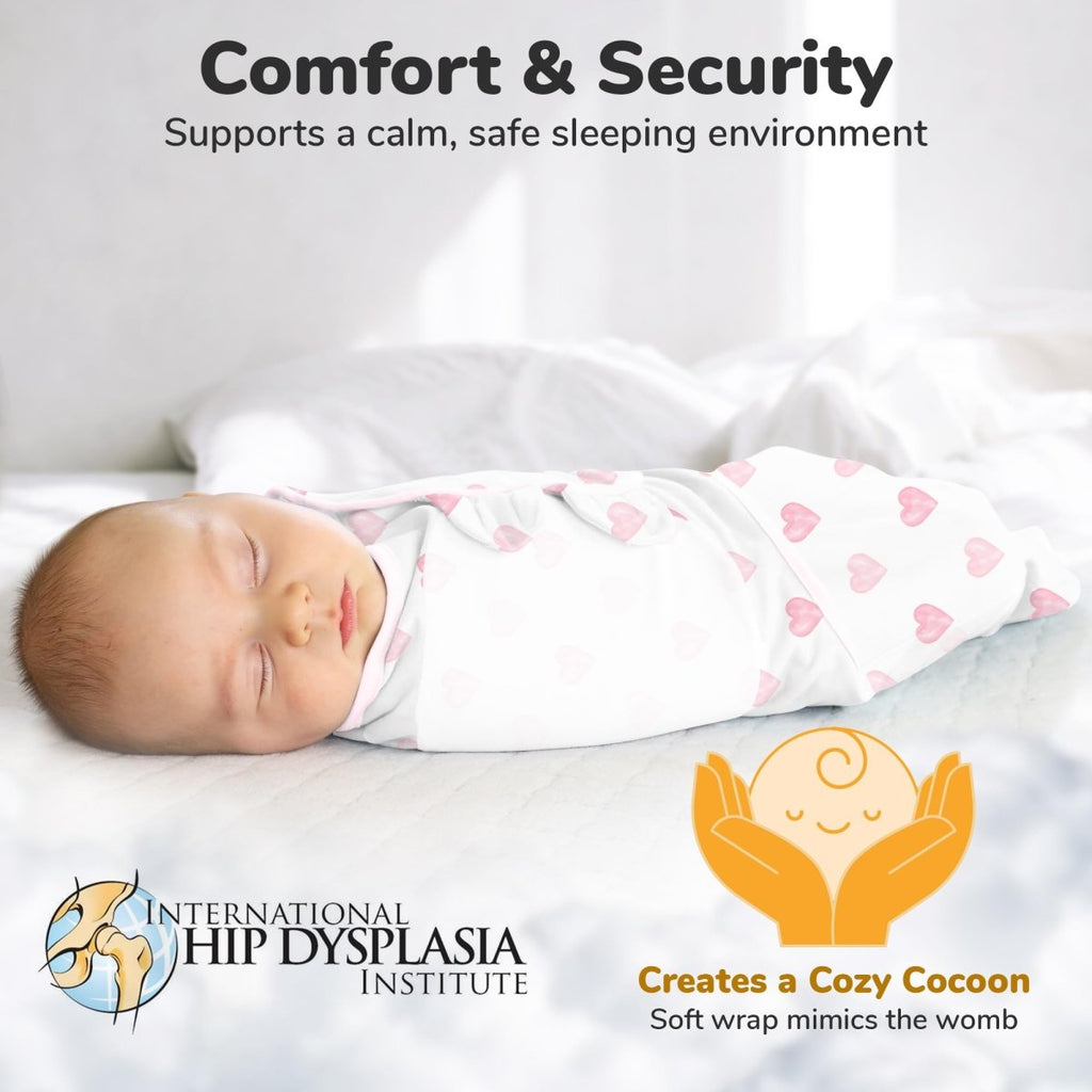 Baby Swaddle Sack, Organic Swaddle Blanket, Newborn Swaddle Sleep Sacks, Adjustable Infant Swaddle Wrap, Easy Swaddles for Boy Girl 0 - 3 Month, Baby Essentials, Nursery Swaddling, 3 - Pack, Grey - LittleTreasures