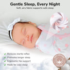 Baby Swaddle Sack, Organic Swaddle Blanket, Newborn Swaddle Sleep Sacks, Adjustable Infant Swaddle Wrap, Easy Swaddles for Boy Girl 0 - 3 Month, Baby Essentials, Nursery Swaddling, 3 - Pack, Grey - LittleTreasures