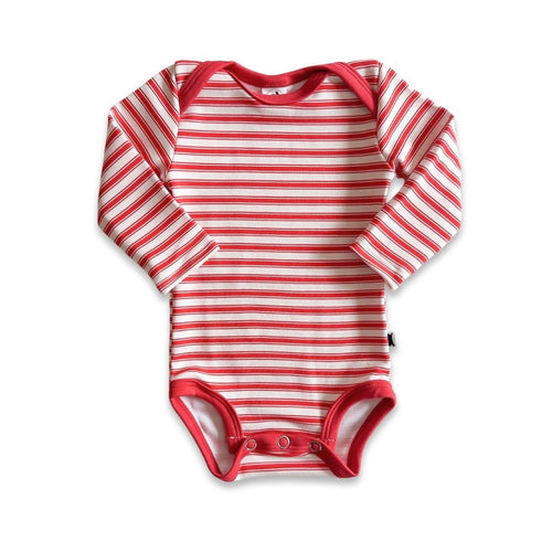 Bamboo Baby Capsule Gift Box - Berry Stripe & Berry - LittleTreasures