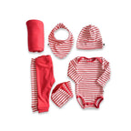 Bamboo Baby Capsule Gift Box - Berry Stripe & Berry - LittleTreasures