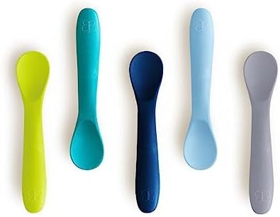 bblüv Spoön: Safe Silicone Baby Spoons for Self - Feeding Fun - LittleTreasures