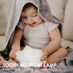Bblüv - Stär – Portable Night Light Kids & Baby Sound Machine 2 in 1 – 15 Songs – Calming White Noise Machine – Heartbeat or Waves Sound – Auto Shut - Off Timer – Adjustable Volume – Ideal for Nursery - LittleTreasures