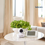 Bebcare Motion - Smart Video Baby Monitor: 4.3" Ultra - Clear Screen, 360° Pan - and - Tilt Camera, Temperature Sensor, Motion and Sound Alert, Auto Baby Tracking Camera (Without Breathing Sensor Mat) - LittleTreasures