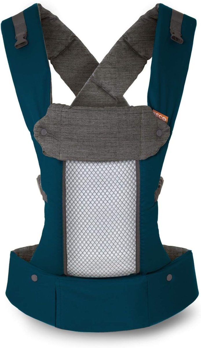 Beco 8 Baby Carrier Newborn to Toddler - Cool Hybrid Baby Body Carrier - Baby Carrier Backpack & Baby Front Carrier with Adjustable Seat - Ergonomic Baby Holder Carrier 7 - 45 lbs (Teal) - LittleTreasures