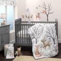 Bedtime Originals 3 Piece Crib Bedding Set, Deer Park, Multicolor - LittleTreasures