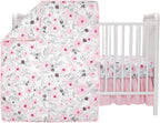 Bedtime Originals Blossom Pink Watercolor Floral 3 - Piece Baby Crib Bedding Set - LittleTreasures