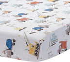 Bedtime Originals Construction Zone 3 - Piece Trucks Nursery Baby Crib Bedding Set - LittleTreasures