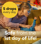 BioGaia Probiotic Baby Drops 5mL (125 Drops) for infant colic relief, newborns and babies - LittleTreasures