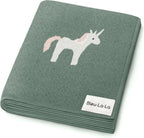 Bleu La La Cotton Baby Sheep Blanket - Soft, Warm & Breathable - LittleTreasures