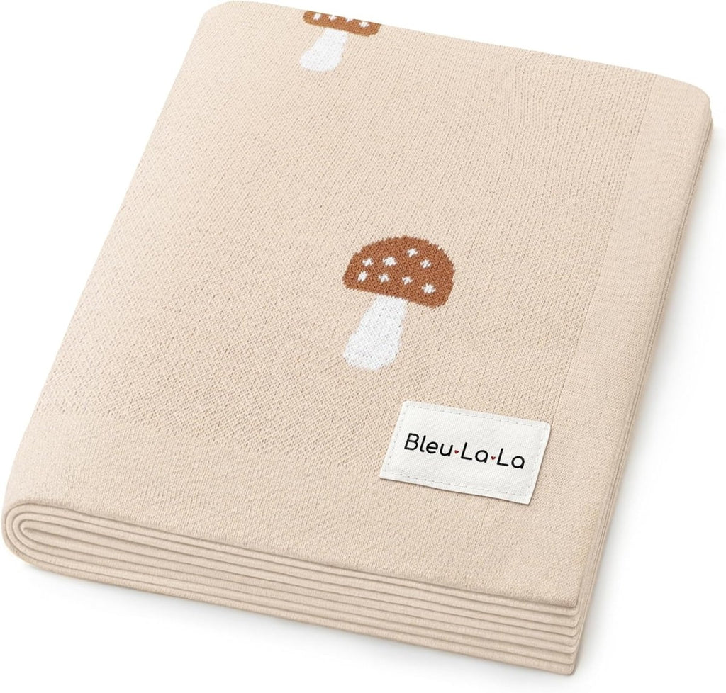 Bleu La La Cotton Baby Sheep Blanket - Soft, Warm & Breathable - LittleTreasures