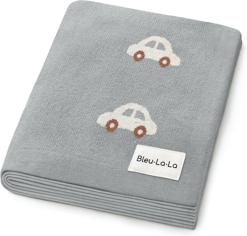 Bleu La La Cotton Baby Sheep Blanket - Soft, Warm & Breathable - LittleTreasures