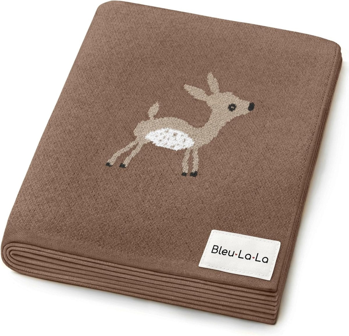 Bleu La La Cotton Baby Sheep Blanket - Soft, Warm & Breathable - LittleTreasures