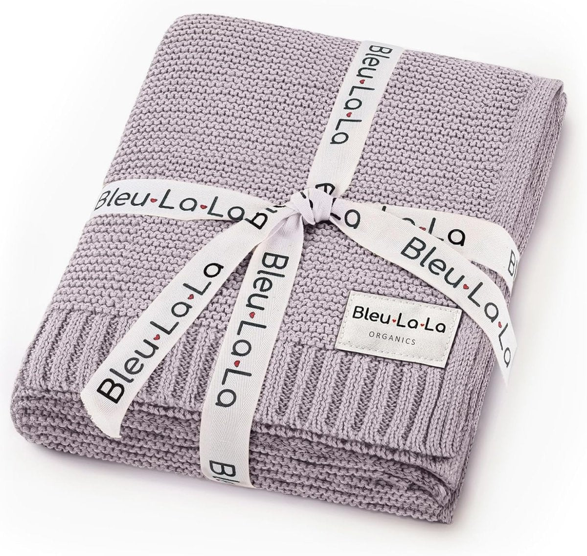 Bleu La La Organic Cotton Baby Blanket - Sugar Plum Comfort - LittleTreasures