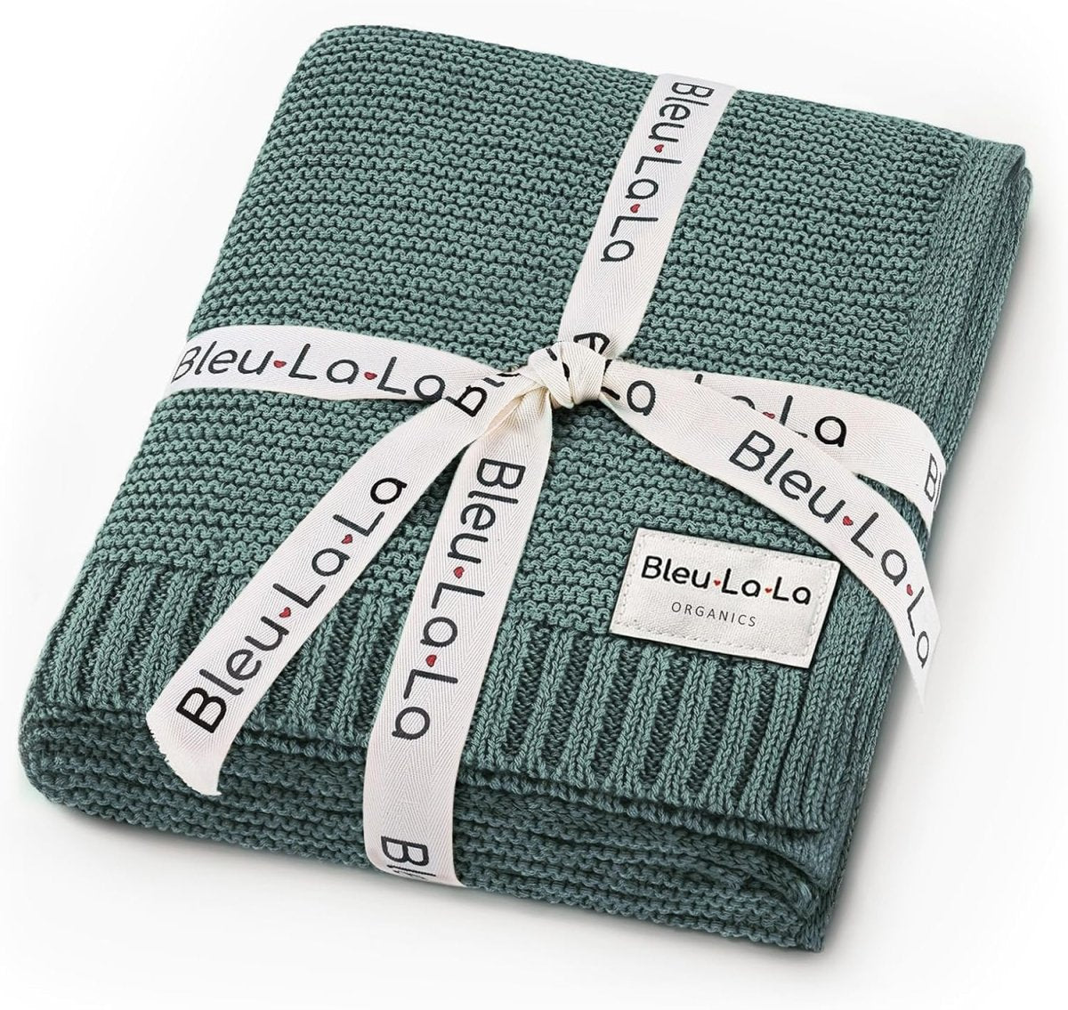 Bleu La La Organic Cotton Baby Blanket - Sugar Plum Comfort - LittleTreasures