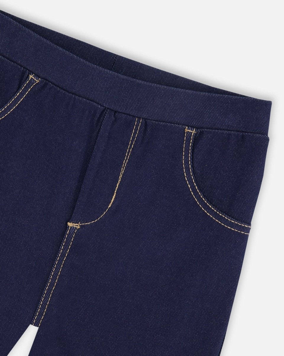 Blue Denim Jeggings - LittleTreasures