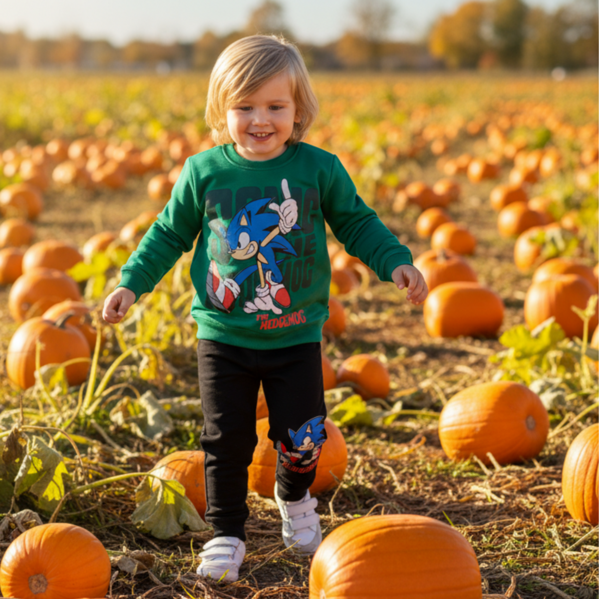 Blue Hedgehog Boys Joggers Set - LittleTreasures