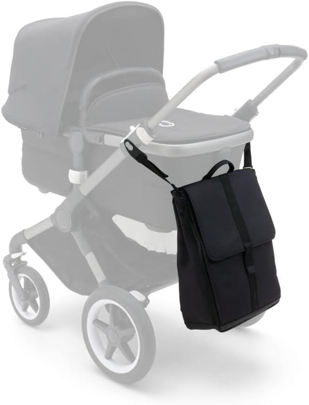 Bugaboo Changing Backpack Water - Repellent and 100% Recycled Fabrics with Portable Changing Mat (Midnight Black) - LittleTreasures