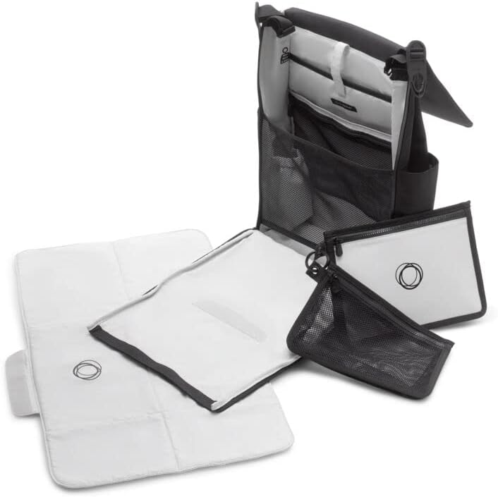 Bugaboo Changing Backpack Water - Repellent and 100% Recycled Fabrics with Portable Changing Mat (Midnight Black) - LittleTreasures