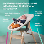 Bugaboo Giraffe Newborn Set for Giraffe High Chair and Rocker, Ergonomic Design - LittleTreasures