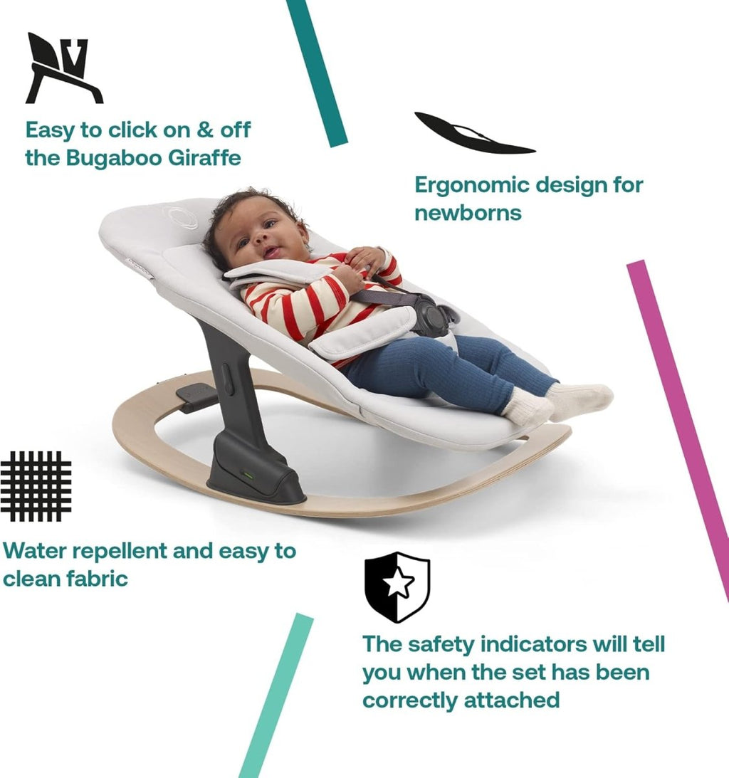 Bugaboo Giraffe Newborn Set for Giraffe High Chair and Rocker, Ergonomic Design - LittleTreasures
