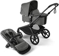 Bugaboo Kangaroo Single to Double Tandem Stroller with Seat and pram for All Terrains - Moon Grey - LittleTreasures