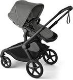 Bugaboo Kangaroo Single to Double Tandem Stroller with Seat and pram for All Terrains - Moon Grey - LittleTreasures