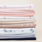 Burt's Bees Organic Cotton Baby Burp Cloths 5 - Pack Set - LittleTreasures