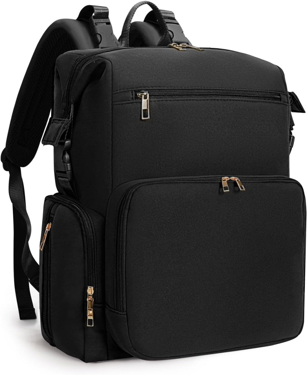 CEI - CEI Diaper Bag Backpack Neoprene Waterproof Baby Bags with Changing Pad，Large Newborn Baby Maternity Bags Travel Tote - LittleTreasures